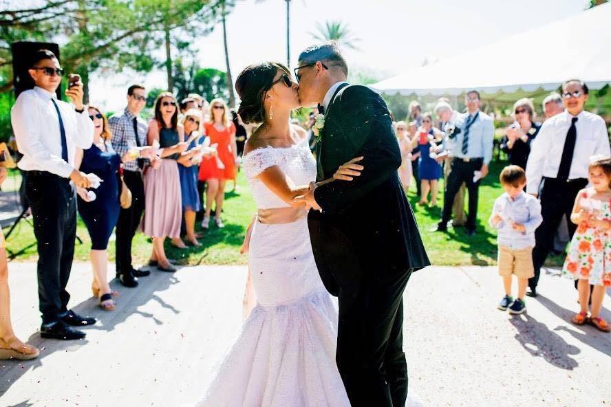 Couple kissing