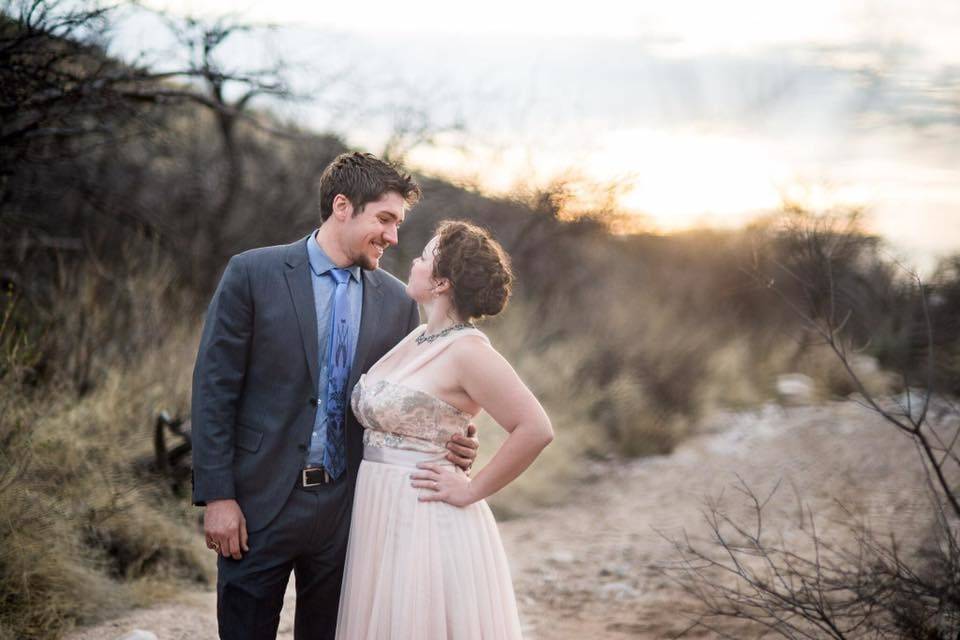 Creative couple portrait