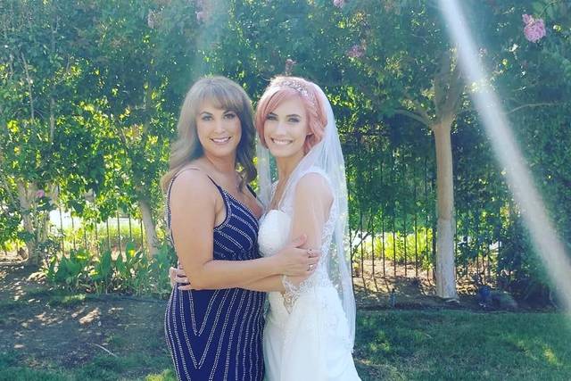 One of our membership clients...mother & daughter. Subtle glow for the big day.