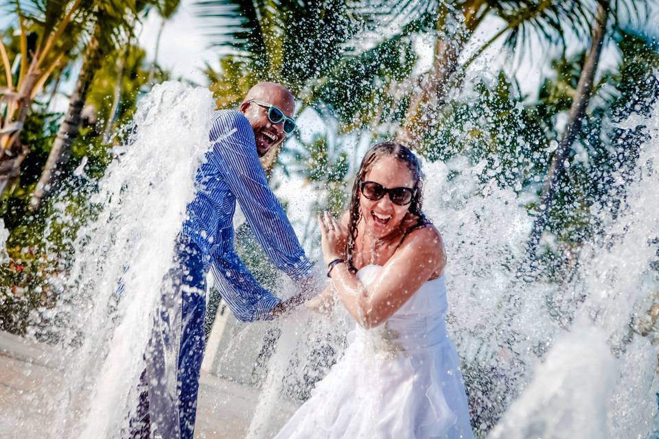 Trash the dress