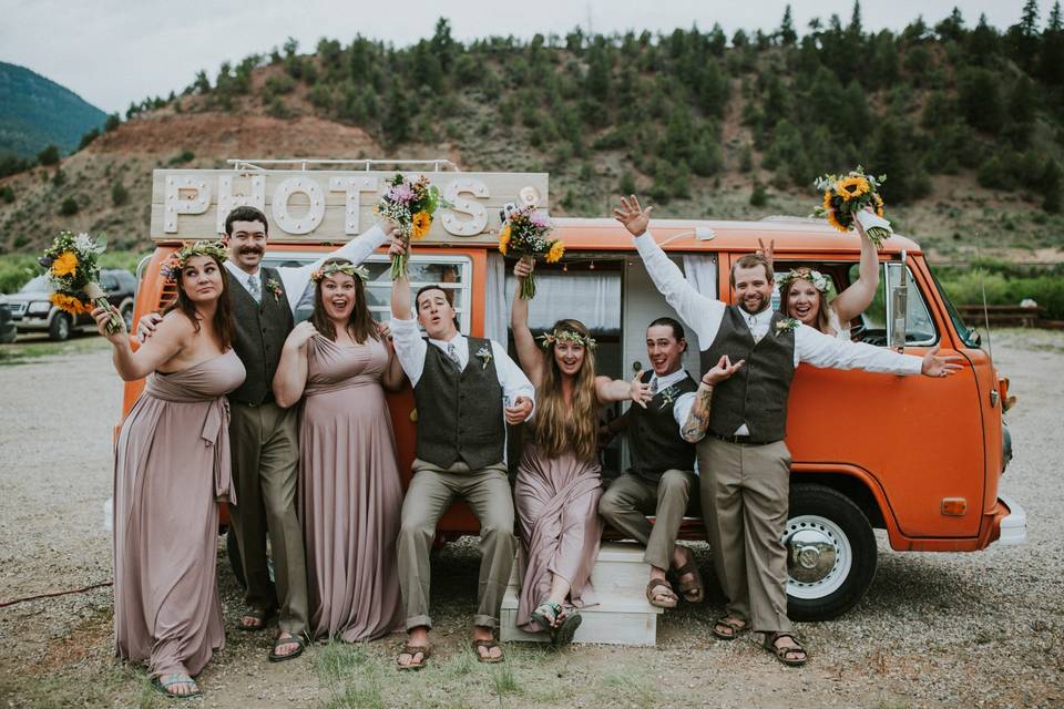 A Colorado river wedding