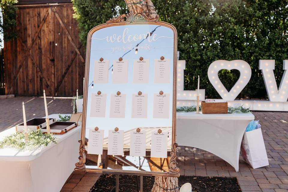 Seating Chart