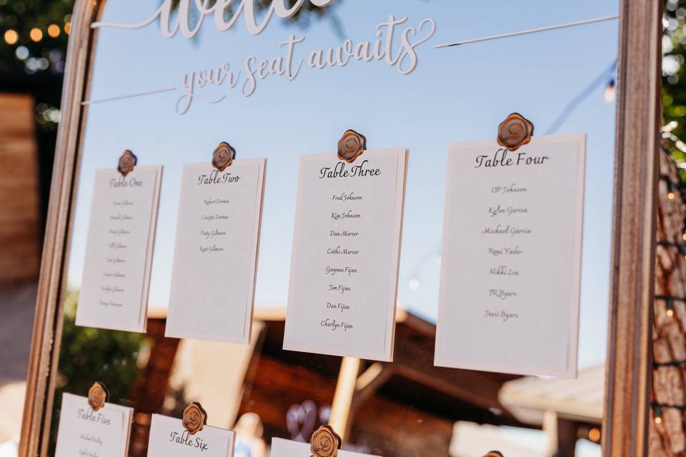 Seating Chart