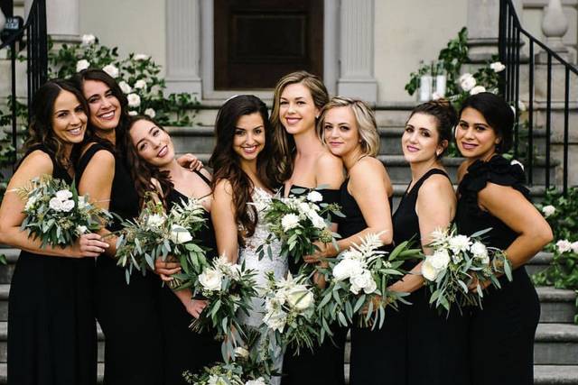 Bridal party makeup
