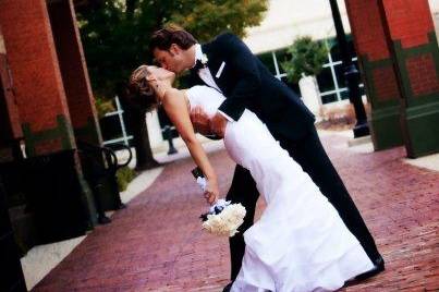Couple kissing