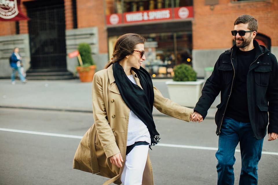Manhattan engagement