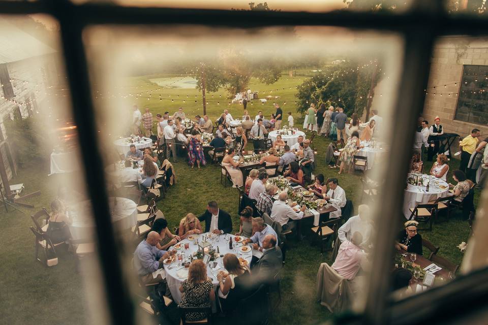 Farm Wedding Reception