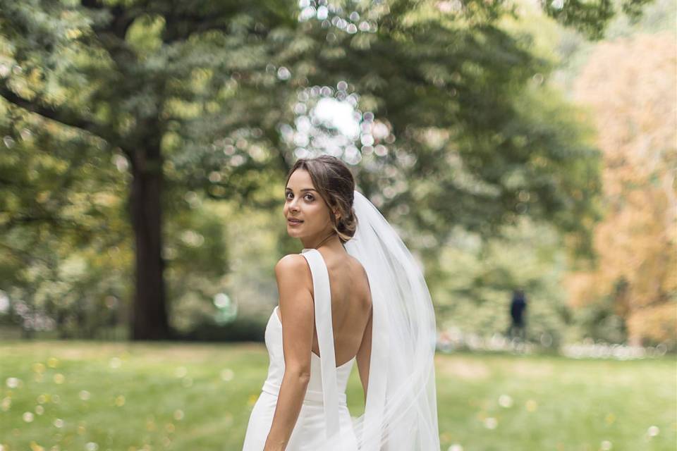 Central park wedding