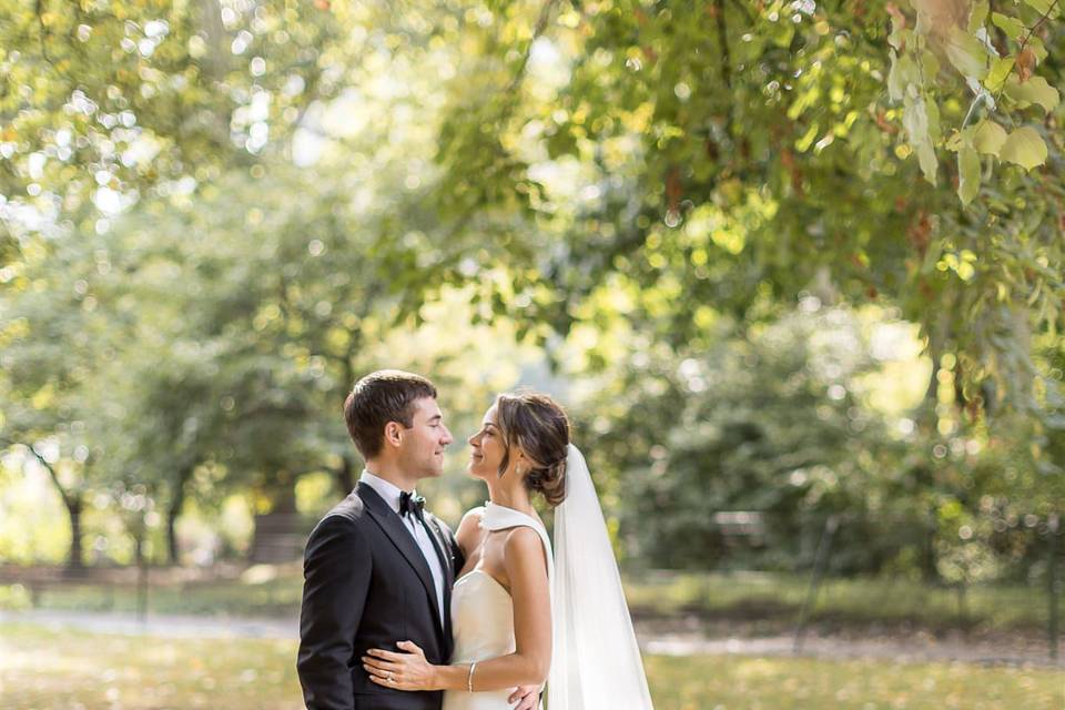 Central park wedding