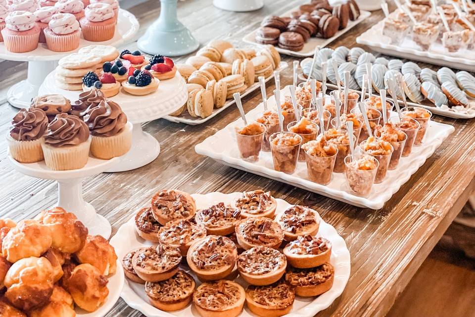 Dessert table