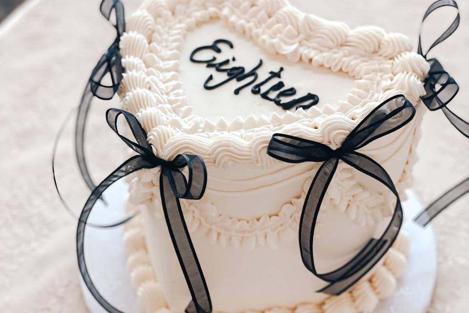 Heart cake