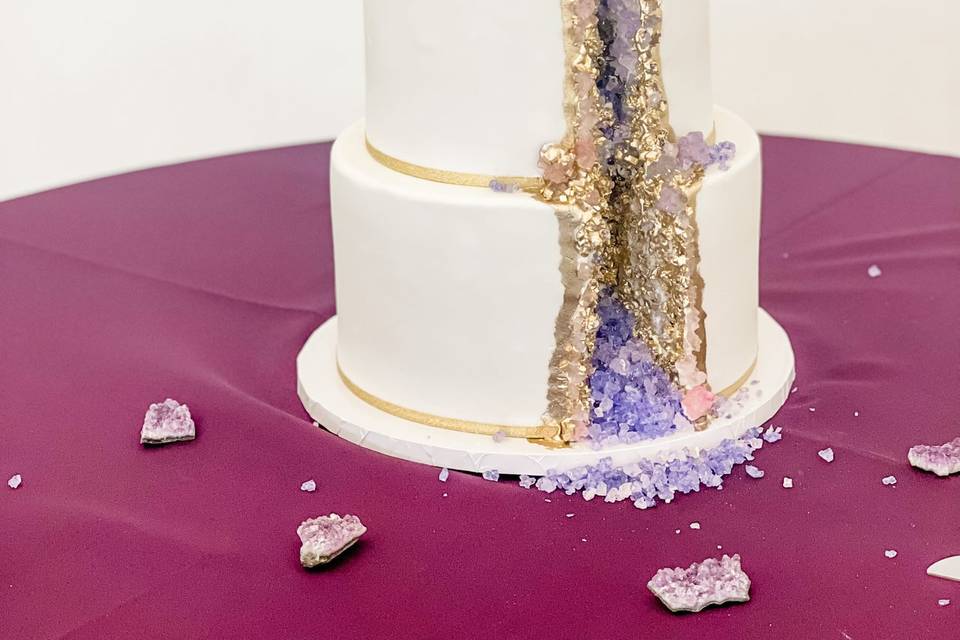 Geode cake
