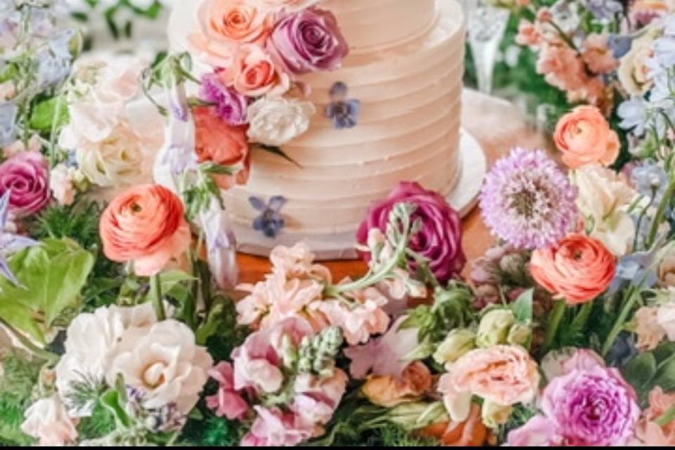 Floral cake