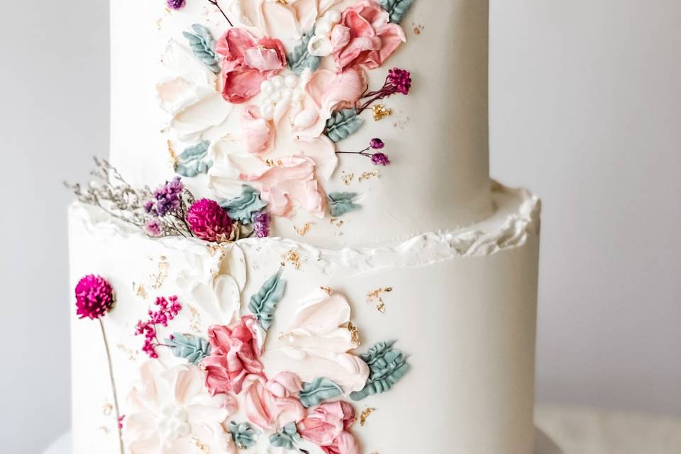 Palette flowers