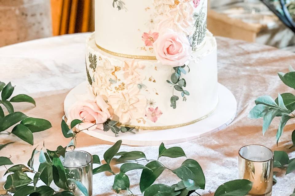 Palette flowers