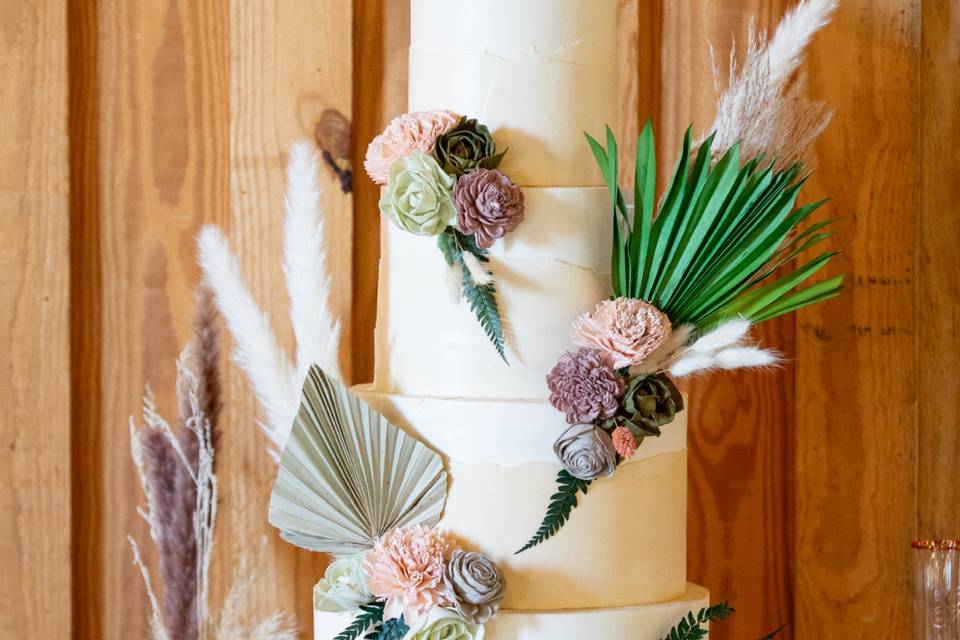 Boho cake