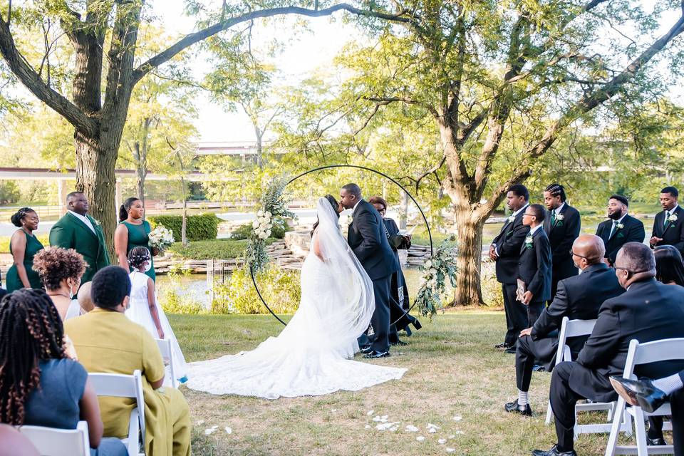 Outdoor ceremony