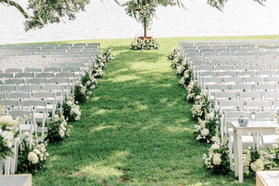 Ceremony floral designs