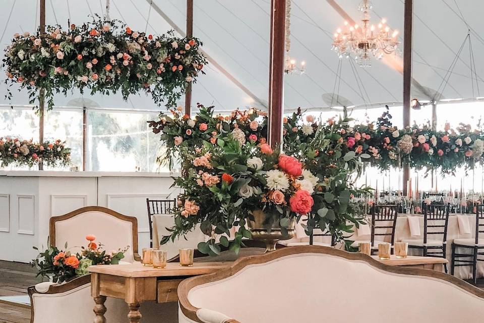 Hanging Floral Installation