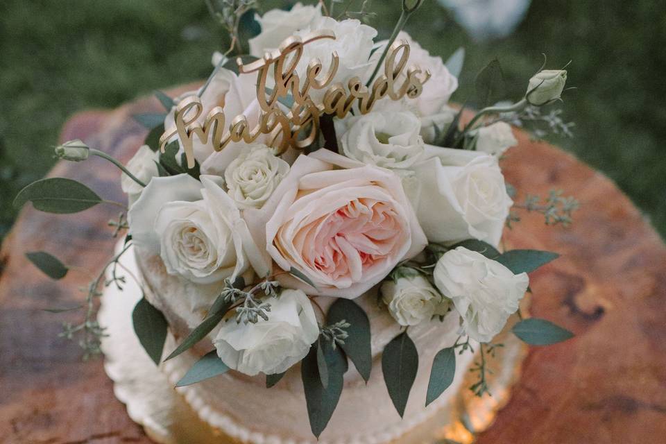 Wedding Cake - Flower Design