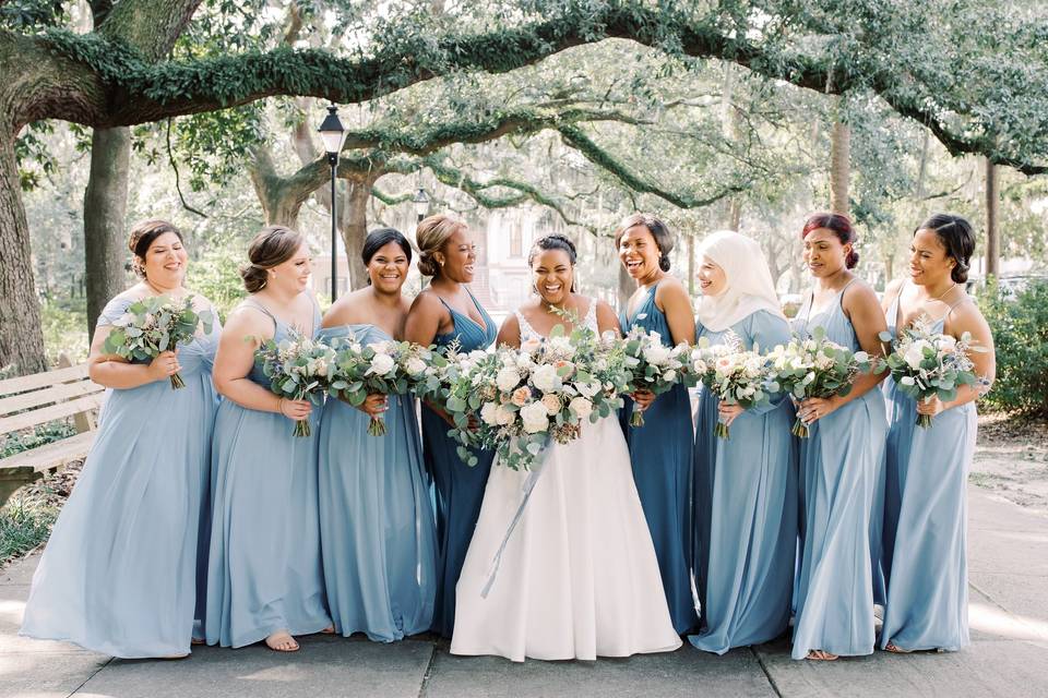 Bridesmaids Bouquets