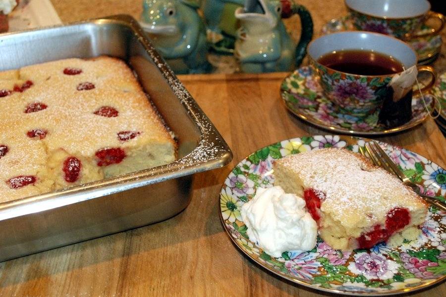 Slab Cake is a simple, rustic and delicious addition to a casual dessert display or Sunday Brunch.
