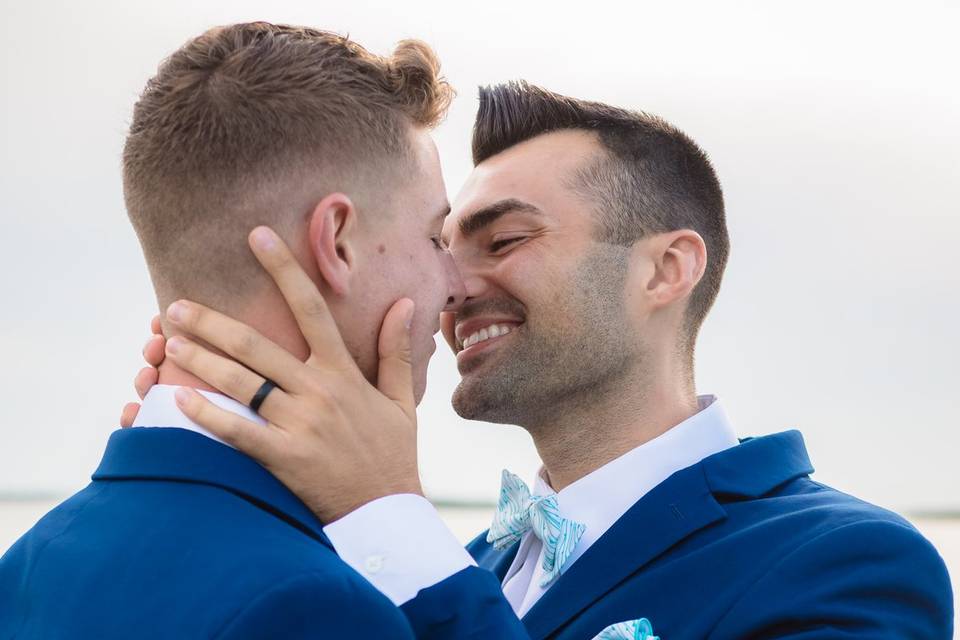 A couple just about to kiss - Alt Photography and Films