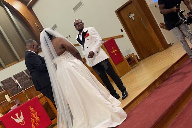 She said I do