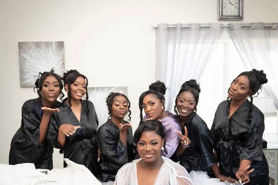 After wedding ceremony