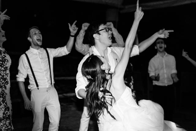 Fun on the dance floor