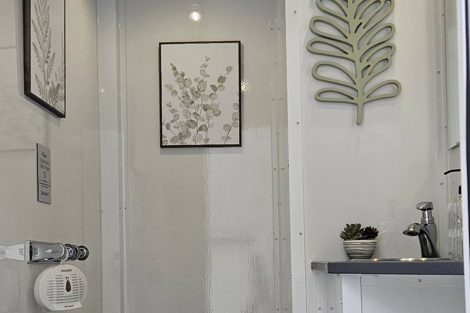 Luxury restrooms
