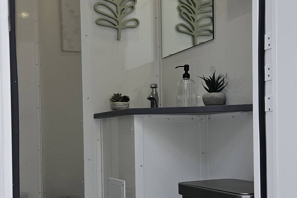 Luxury restrooms