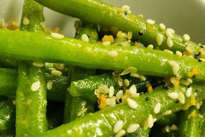 Sesame green beans