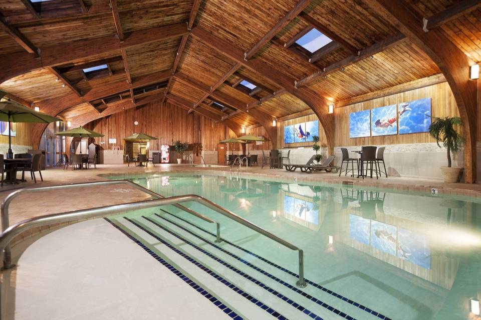 Pool, whirlpool and sauna
