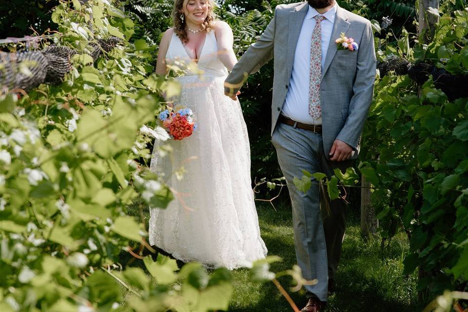 Vineyard Wedding in NH