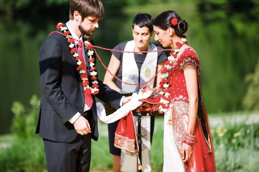 Hindu fusion ceremony.