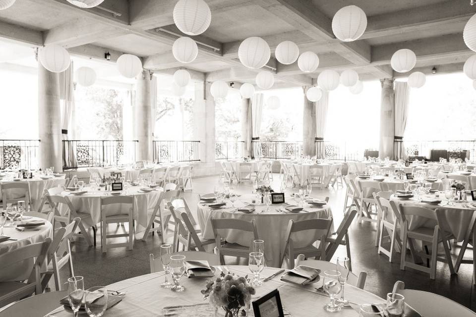 Monochrome reception setup