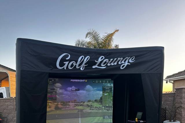 Golf Lounge Set Up