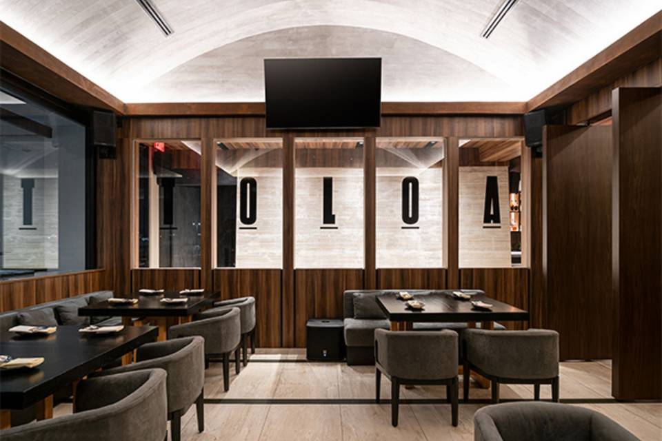 Private Dining Room at Toloa