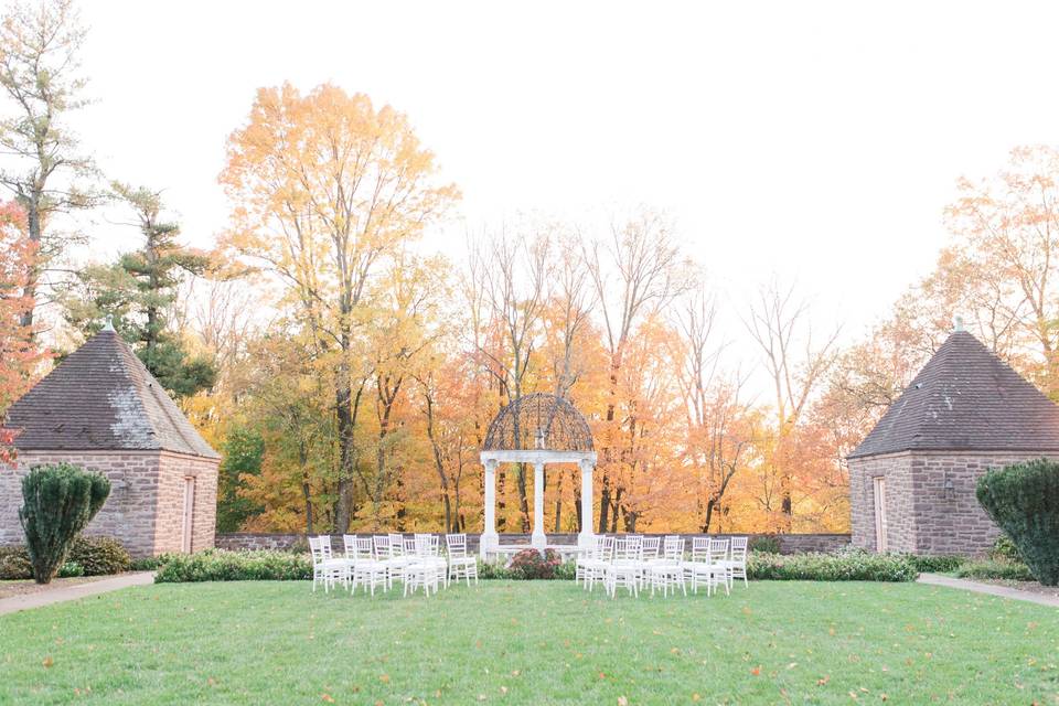 Outdoor wedding