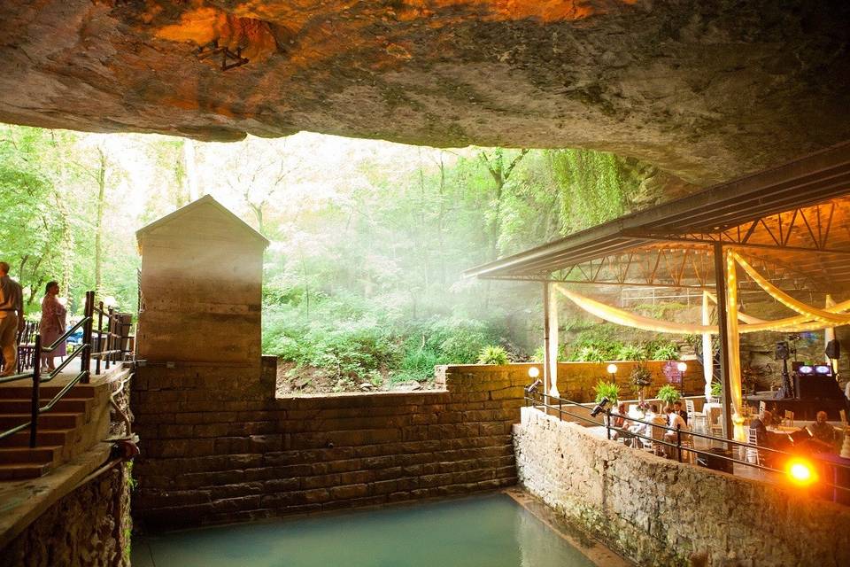 Looking out from the Cave