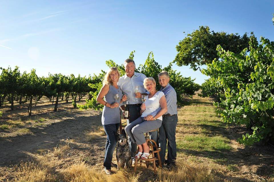 The family consists of Brigitte Seebass, with her daughter Michelle and son-in-law Scott Willoughby, along side their son Aiden.