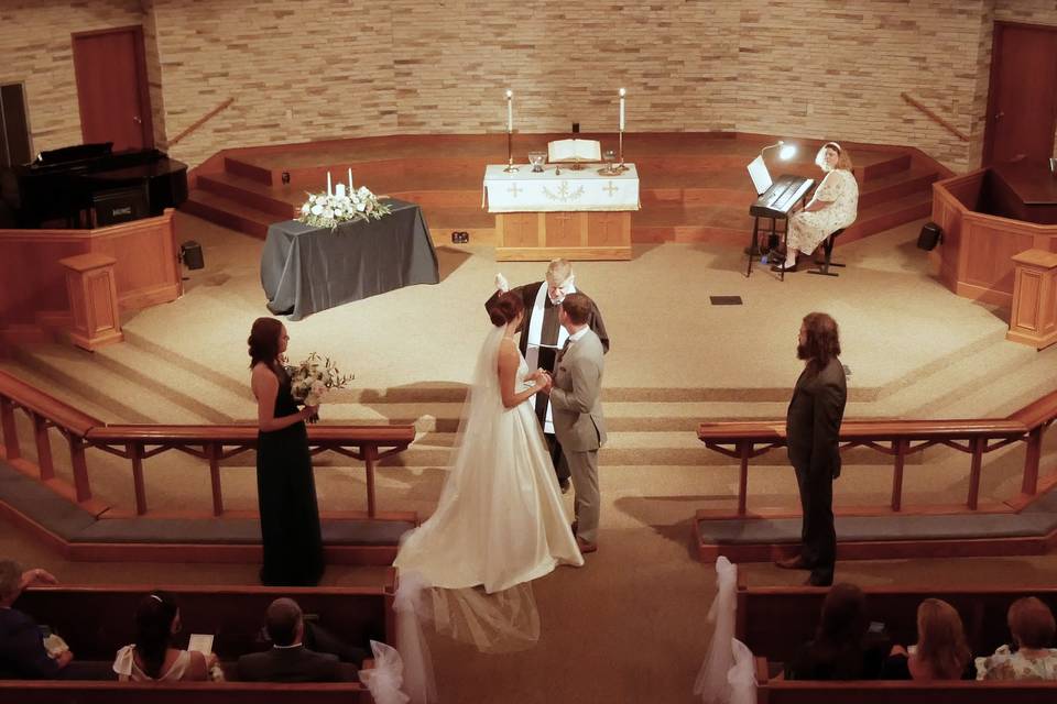 Exchanging vows