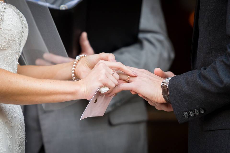 Exchanging the rings Brass Key Photography