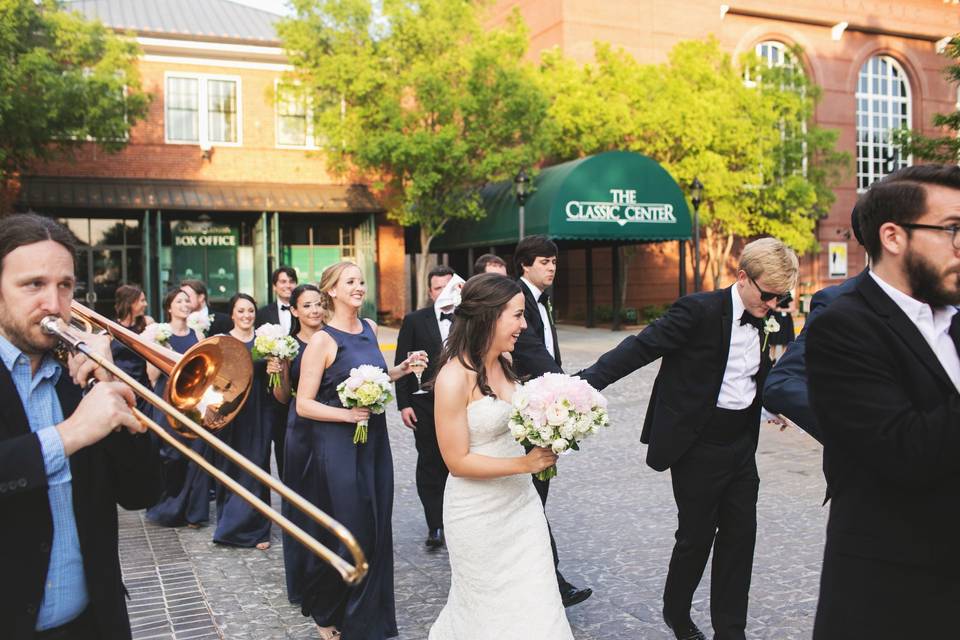 Wedding walk