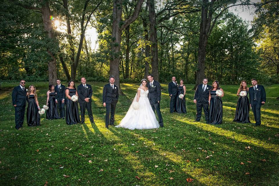 Forest Bridal Party