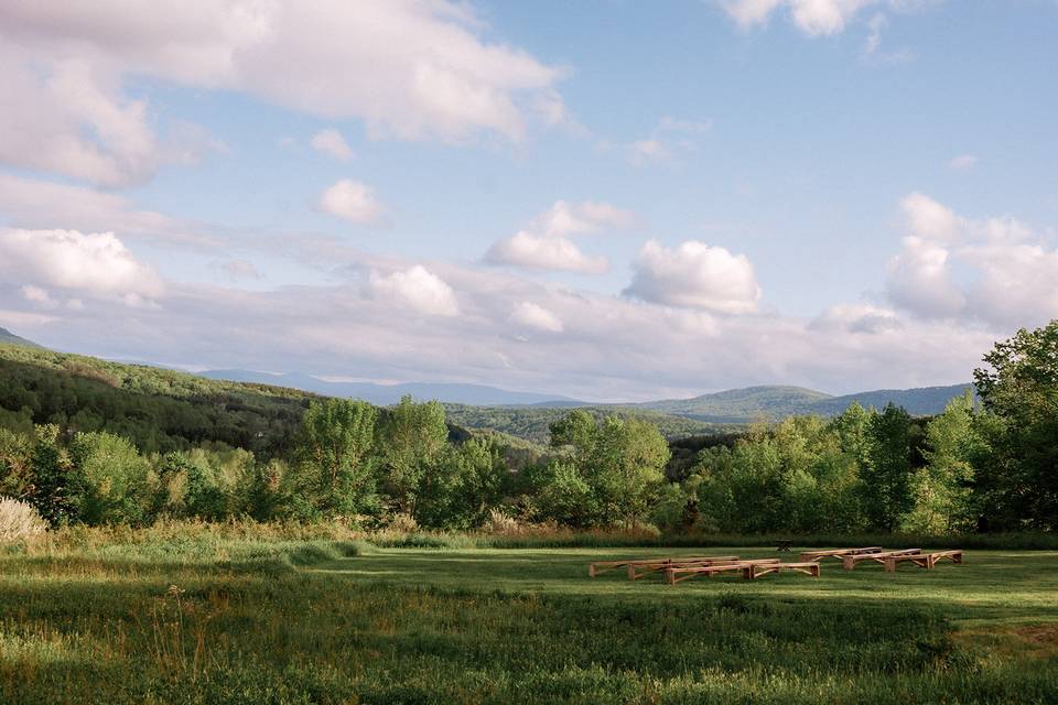 Southern Catskill mountain vie