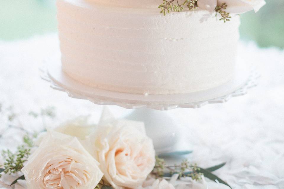 Buttercream Wedding Cake