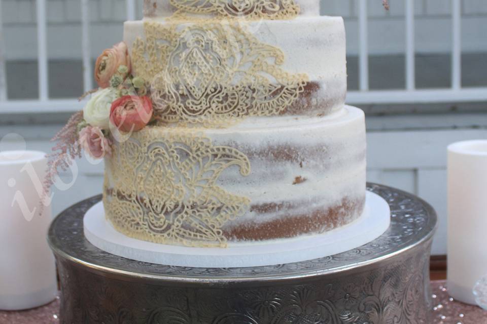 Buttercream Wedding Cake