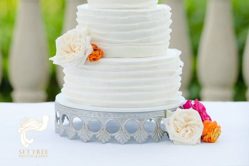 Buttercream Wedding Cake